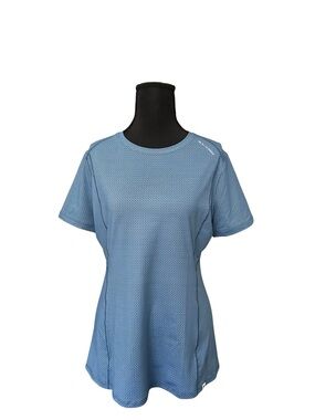 Classic Light Blue Short Sleeve Crew Tee